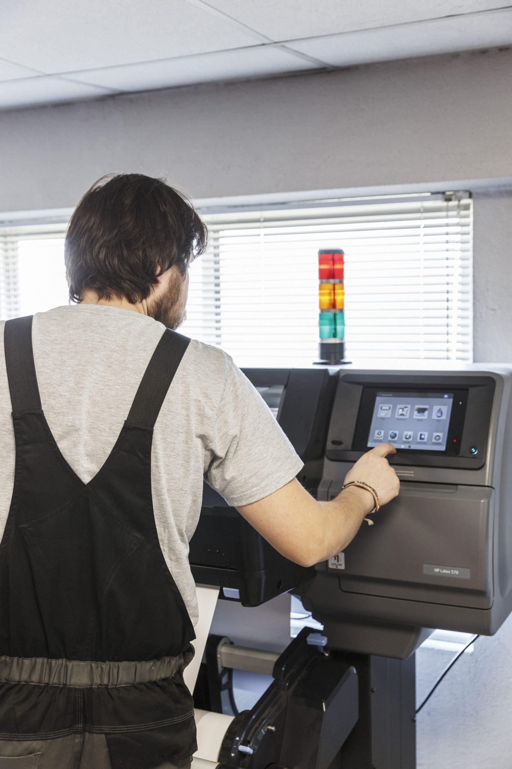 Proceso de impresión Agencia Gráfica